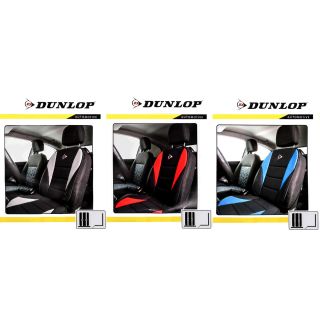 Auto Sitzpolster Dunlop universell, komfortabel, posterschonend, leichte Montage, lieferbar in den Farben Grau, Rot oder Blau