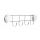 Handtuchhalter von Alpina, 4 Haken, Montage mit Saugnäpfen oder Montageplatten, Belastung max. 10 kg, Größe 10 x 47 x 5 cm