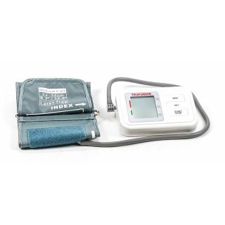 Digitales Oberarm-Blutdruckmessgerät Telefunken, vollautomatisch, WHO-Puls-Blutdruck- und Rhythmus-Anzeige, 60er Speicher