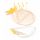 Snack-Brett Ananas von Alpina, Holzbrett, Keramik-Schale mit Partyspießen, Design rustikal Größe ca. 28 x 18 cm, lieferbar in den Farben Blau, Rot oder Gelb