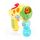 Wasser-Seifenblasen-Pistole mit Seifenblasenflüssigkeit, Reichweite über 4 m, Farbe Gelb