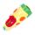 Wasser-Seifenblasen-Pistole mit Seifenblasenflüssigkeit, Reichweite über 4 m, Farbe Gelb
