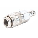 Schnellanschluss Druckluftschlauch für LKW Mercedes Actros MP4 und DAF 106, Metall, Druck 13 kg/cm2
