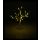 LED-Weihnachtsbaum von Christmas Gifts, biegsame Äste, 24 weiße LEDs, Ein-Aus-Schiebeschalter, Batteriebetrieb, Höhe ca. 55 cm