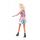 Modepuppen-Set von EDDY TOYs, Puppe mit Schuhen, besonders groß, Höhe ca. 62 cm, Haarfarbe Blond