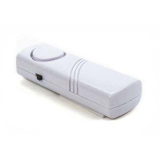 Fenster- oder Türalarm von Safe Alarm, kompaktes Design, Klebemontage, +/- 110 dB -Alarm, 3er-Set, Batteriebetrieb, weiß