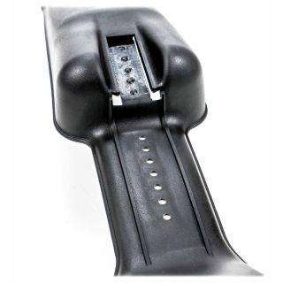 MTB-Schutzblech-Nachrüst-Set von Dunlop, Kunststoff, schnelle Montage an Gabelbrücke/ Sattelstütze, Breite ca. 6,5-8,5 cm