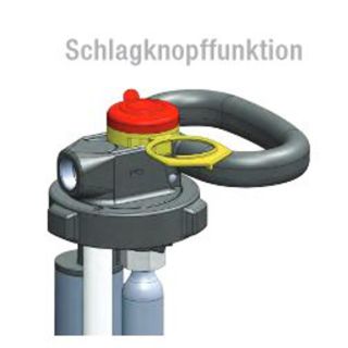 Feuerlöscher ABC-Pulver PSE 6 GA, Gloria, Schlagkopf, ÖNORM EN 3, Löschpulver 6 kg