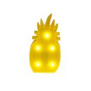 LED Ananas, Dekoleuchte von Arti Casa, 5 LEDs, batteriebetrieben, freistehend oder hängend, Höhe ca. 25 cm
