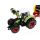 Traktor mit Anhänger von Gearbox, Friktionsantrieb, Bauernhof-Spielset, Länge ca. 44 cm, Farbe Grün