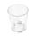 Aperitif-Gläser-Set von Alpina, 6-teilig, puristisches Design, klares Glas, ca. 75 ml Volumen, Größe ca. 5 x 6,5 cm