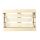 Serviertablett in Palettenform von Alpina, Schlaufengriffe aus Sisal, Tablett rechteckig aus Holz, Größe ca. 36 x 24 cm