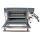 LKW Backofen 24 Volt 300 Watt, Reise Minibackofen, Drehschalter für Backen, Grillen oder Toasten, Timer mit Glocke, Edelstahl, Sicherheitsglas, Volumen 9 L, Kabel ca. 1,5 m