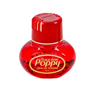 Original Poppy Lufterfrischer, mit Klebepad, Inhalt 150 ml, für Heim, LKW, PKW, Boot, Wohnmobil, Büro, Duftnote Cattleya