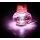 Original Poppy Lufterfrischer mit weißer LED Beleuchtung 24 Volt, Duft Inhalt 150 ml, Duft Erdbeere