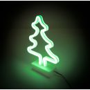 Neon LED-Weihnachtsbaum von ALL Ride, mit Ständer,...