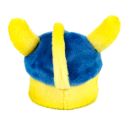 Wikingerhelm aus weichem Stoff für Poppy Lufterfrischer, Deko-Helm für die Flakons-Deckel, in schwedischen Nationalfarben blau, gelb, (H) ca. 7,8 cm