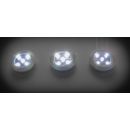 3 LED Touch-Leuchten mit Fernbedienung von ALL-Ride,...