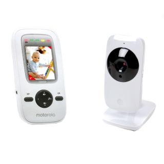 Digitaler Video-Babymonitor zur Überwachung von Baby und Kleinkind, Elternteil mit Farbmonitor und Lautsprecher, Infrarotnachtsichtgerät, 300 Meter Reichweite, Netzteil und Batteriebetrieb