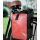 Fahrradtasche für Gepäckträger, mit extra Fach, reflektierendes Stoffdreieck an der Seite, umrüstbar zur Schultertasche, wasserfest, Farbe rot