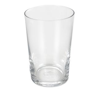 Trinkgläser 6er Set in puristischem Design, Gläserset mit verstärktem Boden und Rand, für Kaltgetränke, Glas Volumen ca. 250 ml