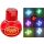 Original Poppy Lufterfrischer mit LED-Beleuchtung, 5 Volt USB-Stecker, 5 LEDs 7 Farben Farbwechsel, Duft Kirsche Inhalt 150 ml, für LKW, PKW, Boot, Wohnmobil