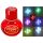 Original Poppy Lufterfrischer mit LED-Beleuchtung, 5 Volt USB-Stecker, 5 LEDs 7 Farben Farbwechsel, Duft Cattleya Inhalt 150 ml, für LKW, PKW, Boot, Wohnmobil