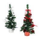 Künstlicher Weihnachtsbaum mit 20 LEDs, dekoriert mit je...