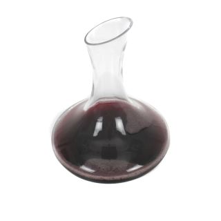 Weinkaraffe zum Dekantieren von Rotwein aus Glas, Weindekanter, Karaffe, Weinbelüfter, Dekanter, Volumen ca. 1778 ml