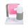 Küchen-Spülbecken-Organizer mit Seifenspender, 360° drehbare Trockenstange für Lappen, Ablage für Schwamm oder Handseife, Kunststoff, Volumen 350 ml