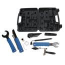 20-teiliges Fahrrad Reparatur Werkzeug-Set, Ratsche, Kettenpeitsche, Torxschlüssel etc. im Werkzeugkoffer