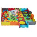 Schaumstoffmatte 93 Teile, Kinder Puzzlematte Kinderteppich Spielteppich Spielmatte Bällebad Ballgrube