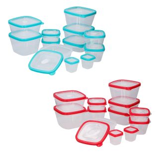 Lebensmittelbehälter 24 Teile in 6 Größen, Vorratsdosen mit Ventil zum Aufbewahren von Speisen, gefriertauglich, spülmaschinenfest, mikrowellentauglich, BPA-frei