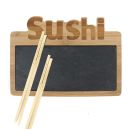 Sushi-Servierset, Serviertafel aus Schiefer im...