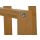 Handtuchhalter aus Bambus für 3 Handtücher, Handtuchständer  fürs Badezimmer, Sauna oder Pool-Bereich, Größe (HxBxT) ca. 82 x 42 x 23,7 cm