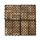 9er Set Holz Bodenfliesen aus Akazienholz auf Polypropylene-Gitterkonstruktion, Stecksystem Holzfliesen Mosaikmuster für Terrasse, Balkon oder Indoor, 30 x 30 cm