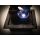 Zimmerbrunnen mit Beleuchtung, weiß leuchtende LED, Wasserpumpe und Netz-Kabel dekoratives Indoor Wasserspiel, (H) ca. 29 cm, 4 Krüge
