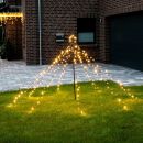 LED-Lichtpyramide mit Stern-Spitze, Outdoor...