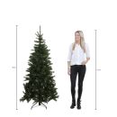 Künstlicher Weihnachtsbaum, Tannenbaum grün, Kunstweihnachtsbaum, Christbaum, H 185 x Ø 122 cm