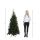 Künstlicher Weihnachtsbaum, Tannenbaum grün, Kunstweihnachtsbaum, Christbaum, H 185 x Ø 122 cm