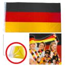 Deutschland 6-er Set Fanartikel, 1x Deutschland-Fahne, 2x...