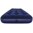 Single-Luftbett, 1 Personen-Luftmatratze, Gästebett, samtige Oberfläche, wasserabweisend, 2-in-1 Ventil, Tragkraft max. 150 kg
