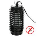 LED-Insektenvernichter, Insektenfalle ohne Chemikalien oder Gas zum Stellen oder Hängen, inkl. Aufhangöse, energieeffizient, Hochspannungsgitter geschützt, Reichweite 25 qm