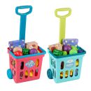 Kinder-Einkaufstrolley, 21 Teile-Spielset...