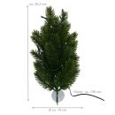 LKW Beleuchtung, Künstlicher Mini-Weihnachtsbaum mit...