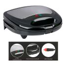 LKW Sandwichmaker 24V 240W, Wohnmobil mit Sicherheitsverschluß, 2 LED-Indikationslichter, 2 Antihaft-Heizplatten, Kabel für Zigarettenanzünderbuchse