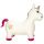 Einhorn-Hüpftier für Kleinkinder zum Aufblasen, fördert wie Hüpfball motorische Fähigkeiten, z.B. Gleichgewichtssinn etc., Tragkraft max. 20 kg
