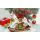 Weihnachtsfigur Schaukelpferd mit Weihnachtsbaum, Paketen, Teddy, Trommel, etc., Weihnachtsdekoration, (LxBxH) ca. 30 x 8,5 x 25 cm