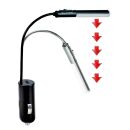 KFZ-Ladegerät mit USB-C-Port, flexibler LED-Leuchte,...