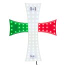 LED Kreuz mit 84 weißen LEDs auf...